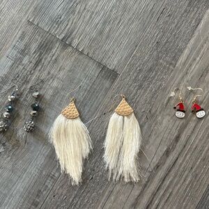 Set of Three Earring Bundle
